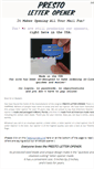 Mobile Screenshot of prestoletteropener.com